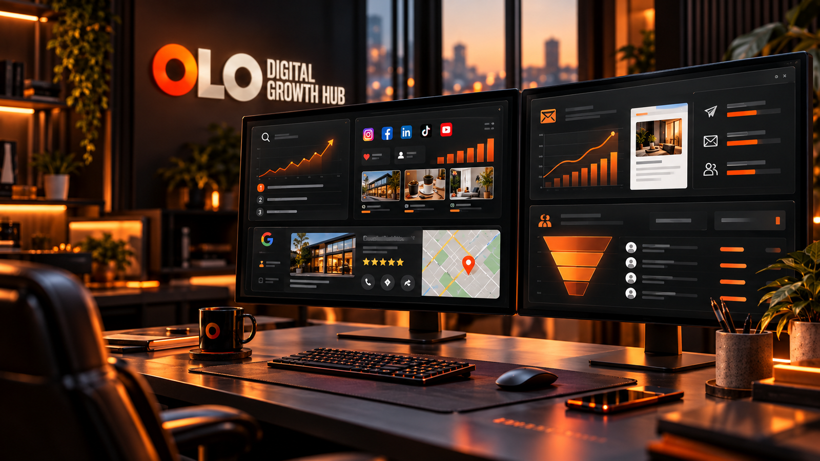 OLO marketing dashboard