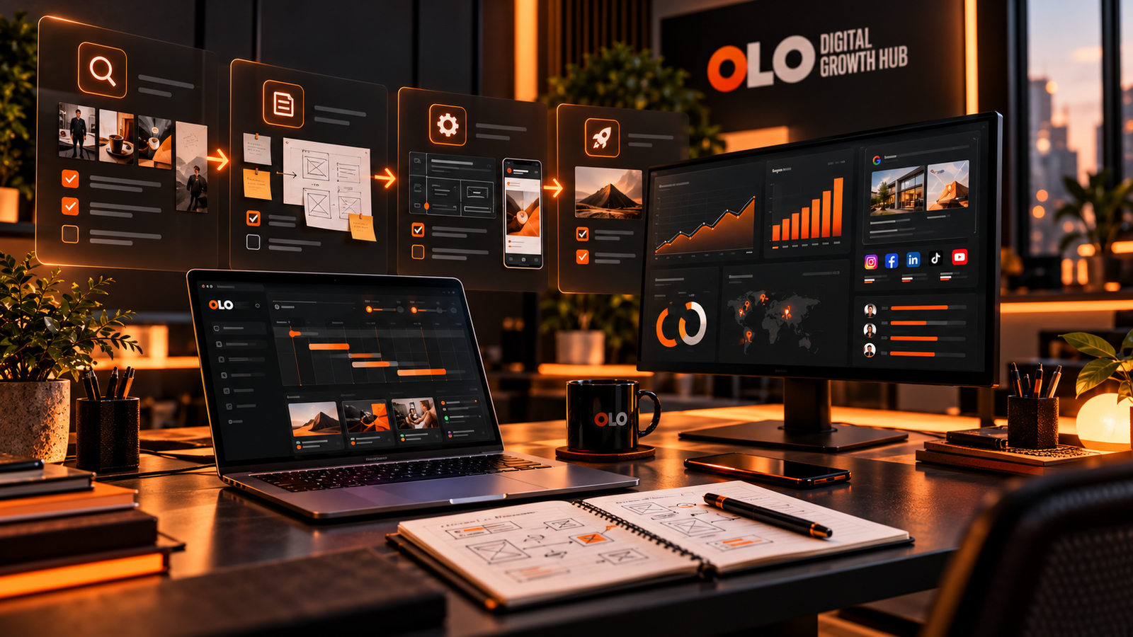 Connected marketing channels